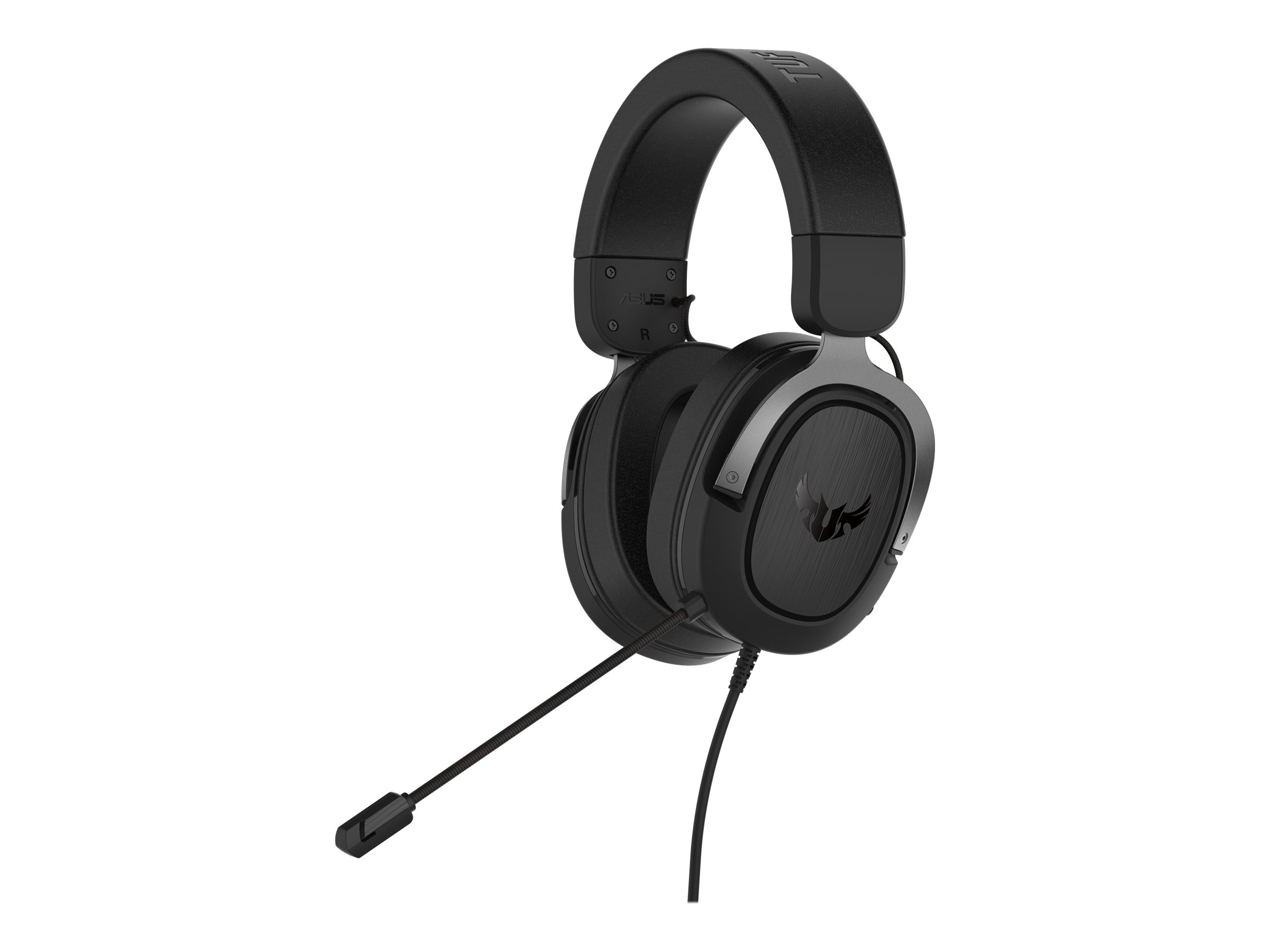 ASUS TUF Gaming H3 - Headset - ohrumschließendkabelgebunden - 3,5 mm Stecker - Gun Metal