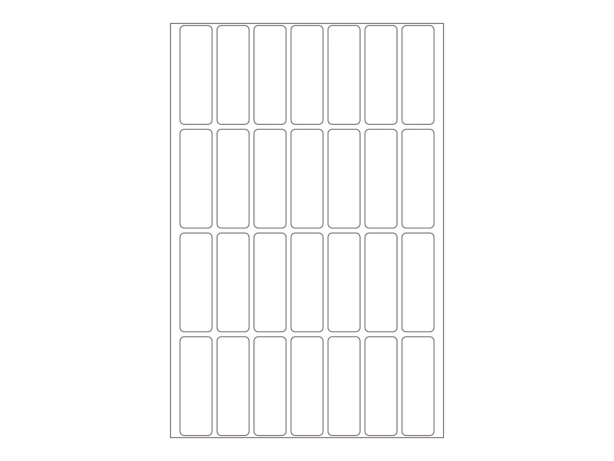 HERMA Movables - Selbstklebeetikett - weiß (Packung mit 896)Ablösbare Vielzwecketiketten 13 x 40 mm - weiß - zur Handbeschriftung