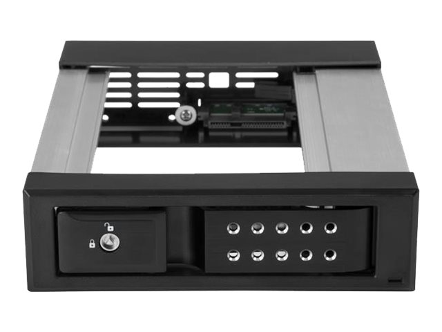 StarTech.com 5,25 auf 3,25 Festplatten Wechselrahmen - für 3,5 SATA/SAS Laufwerke - Trägerlos - SAS/SATA Backplane - Laufwerksschachtadapter - 5,25" bis 3,5" (13.3 cm to 8.9 cm)für P/N: 25SATSAS35HD