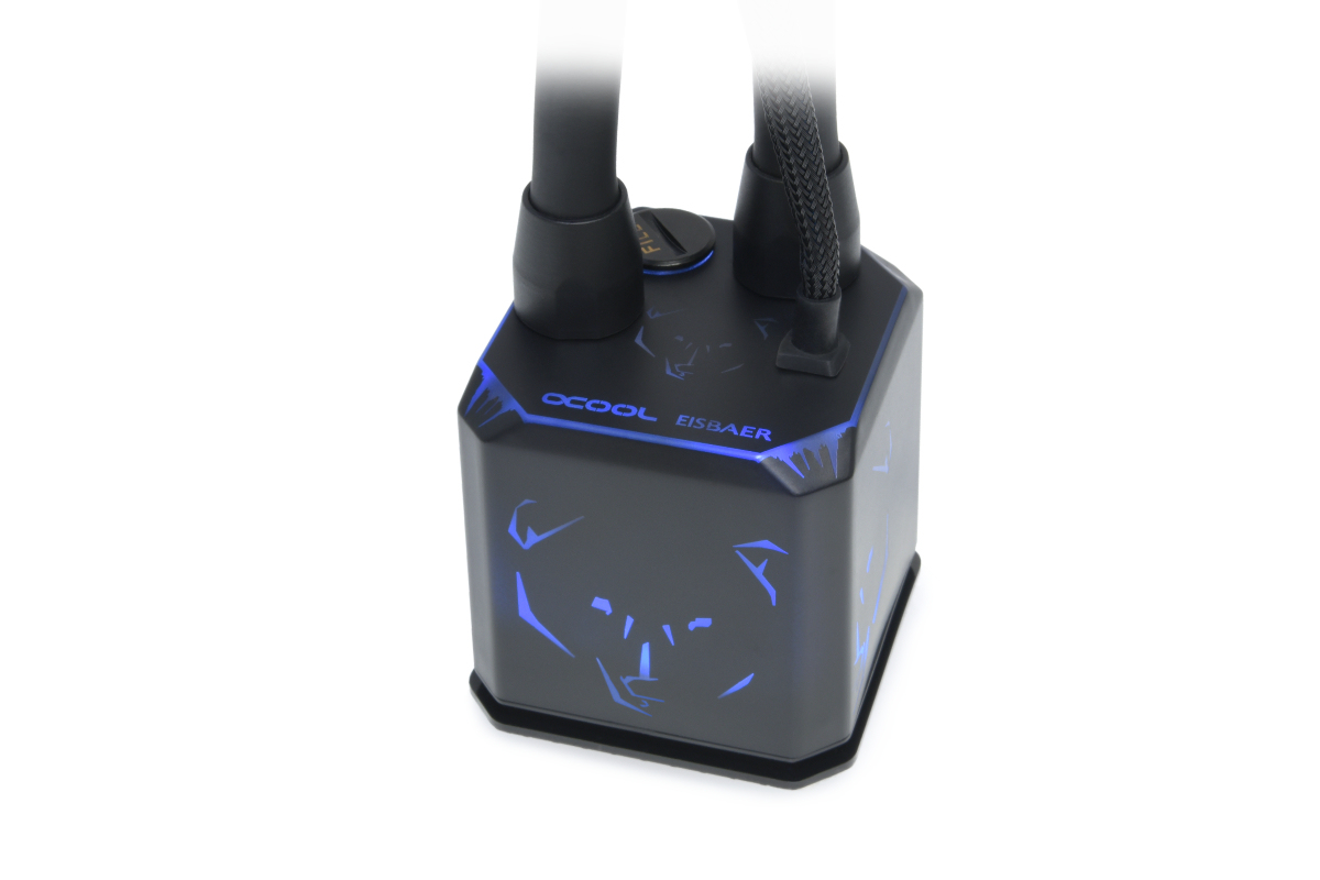 Alphacool 11999, Luftkühlung, 12 cm, 31,5 dB, 118,9 m³/h, SchwarzEisbaer Aurora HPE Edition 360 CPU AIO