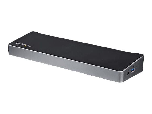 StarTech.com Startech Triple-Video Laptop DockingstationWindows / macOS - Unterstützt drei Displays - 2x DisplayPort und HDMI oder 4K Ultra HD an einem Monitor - Dockingstation - USB - 1GbE - für P/N: