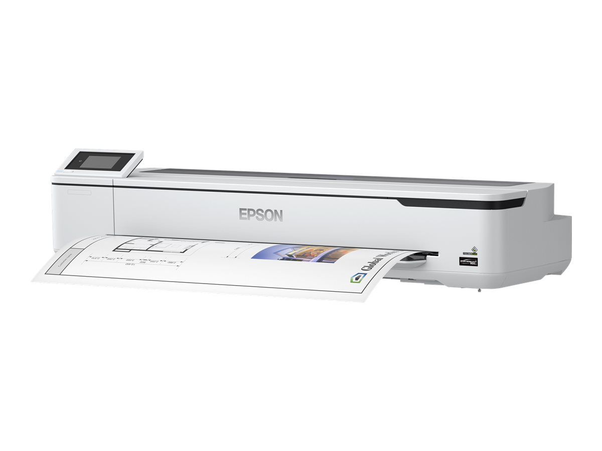 Epson SureColor SC-T5100N - 914 mm (36") Großformatdrucker - Farbe - Tintenstrahl - Rolle (91,4 cm)2400 x 1200 dpi - Gigabit LAN - Wi-Fi(n) - USB 3.0 - Cutter
