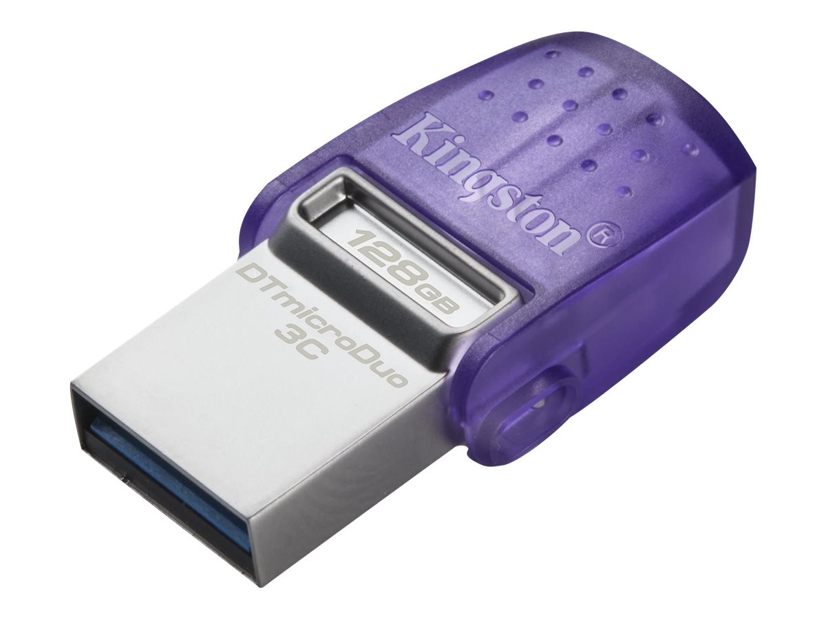 Kingston DataTraveler microDuo 3C - USB-Flash-Laufwerk128 GB - USB 3.2 Gen 1 / USB-C