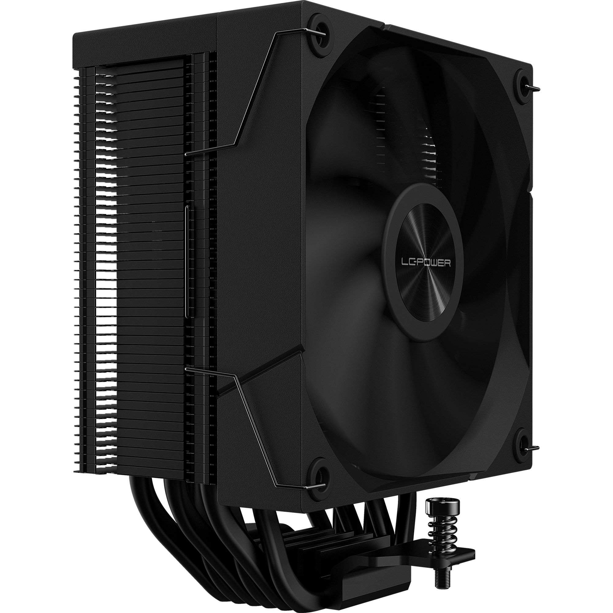 LC-Power LC-CC-120-DB6, Luftkühlung, 12 cm, 600 RPM, 2200 RPM, SchwarzAMD Sockel AM4 (Ryzen) - AMD Sockel AM5 (Ryzen Zen4) - 600 rpm - 12 V - 89,5 cfm - Kunststoff - CE
