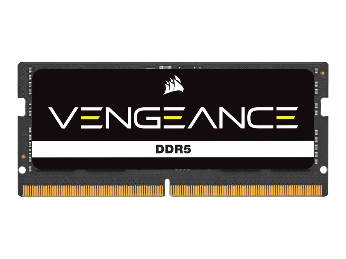 Corsair Vengeance - DDR5 - Modul - 8 GB - SO-DIMM262-Pin - 4800 MHz / PC5-38400 - CL40 - 1.1 V - für Alienware M15 R7 - x17 R2; ASUS ROG Zephyrus Duo 16; MSI Raider GE66; Stealth GS66