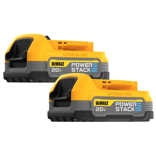 DEWALT DCBP034E2-XJ, Akku, 1,7 Ah, 18 V, DeWalt, Einsetzbar in alle 18 Volt XR Akku-Maschinen, Schwarz, Gelb18V - 1.7Ah - 2er-Set