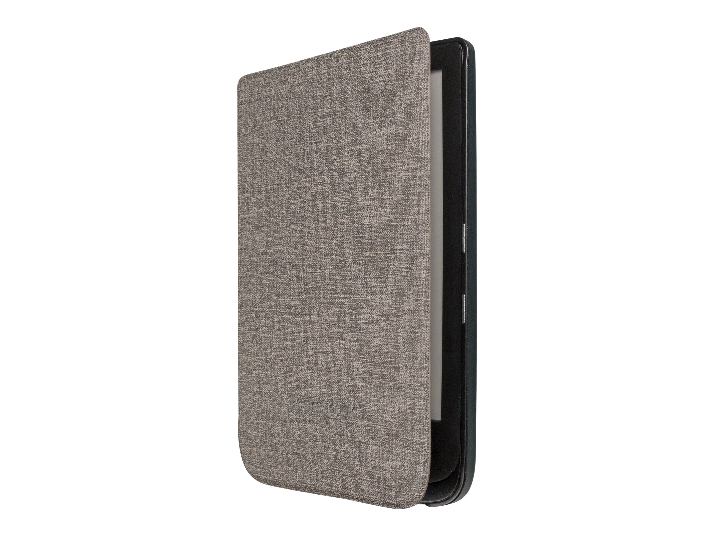 Pocketbook Shell series - Flip-Hülle für eBook-ReaderKunststoff - Polyurethan - Microfiber - Grau - 6" - für PocketBook Basic Lux 2 - Touch Lux 4