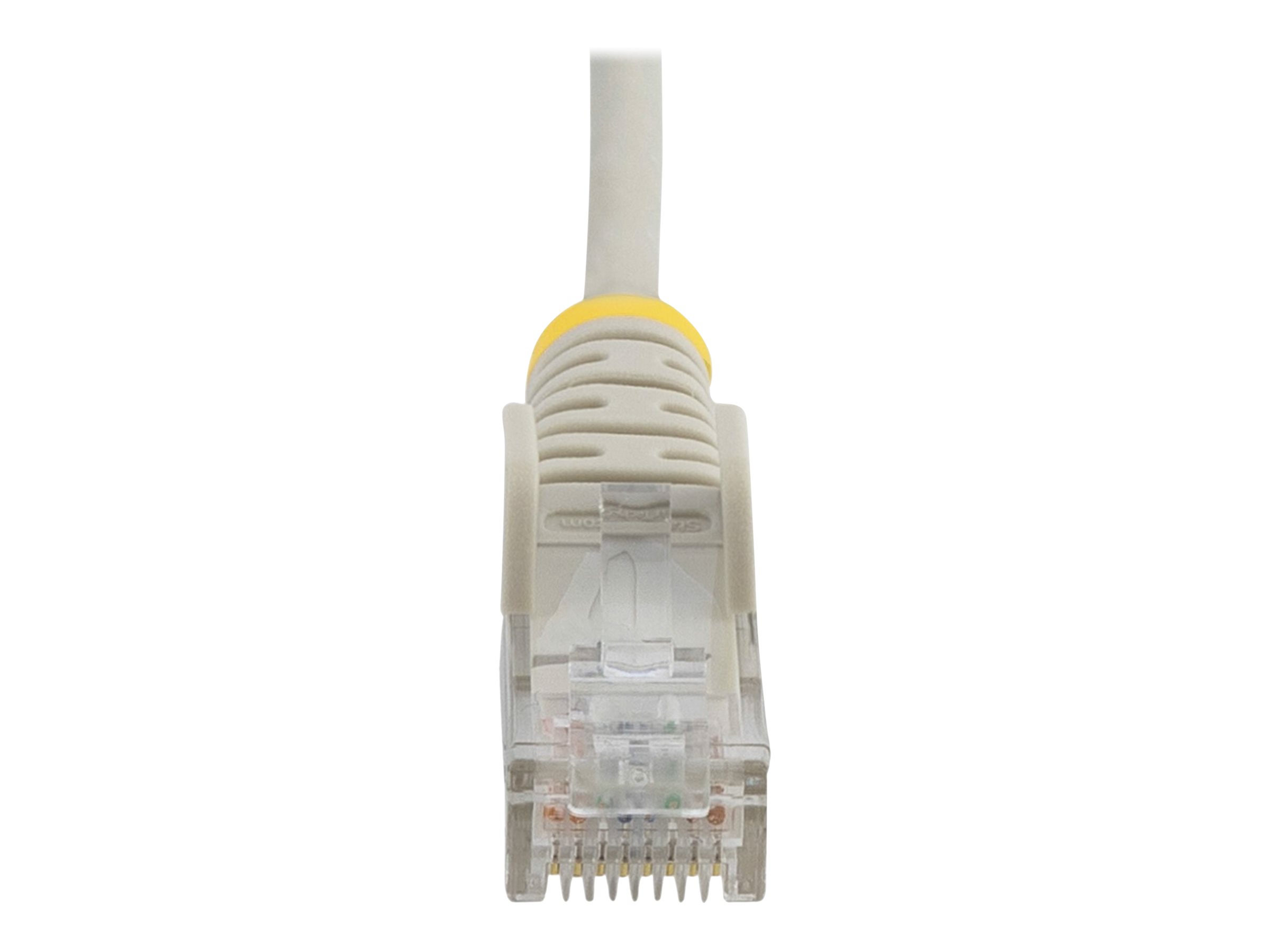 StarTech.com 3m Slim LSZH CAT6 Ethernet Cable, 10 Gigabit Snagless RJ45 100W PoE Patch Cord, CAT 6 10GbE UTP Network Cable w/Strain Relief, Grey, ETL, Low Smoke Zero Halogen - Category 6 - 28AWG (N6PA