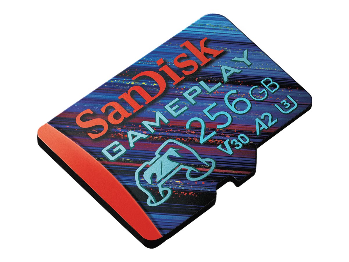 SanDisk GamePlay - Flash-Speicherkarte - 256GB - A2 - microSDXC UHS-I