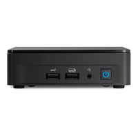 ASUS NUC 13 RNUC13L3KV700002I, Mini-PC Barebone, DDR4-SDRAM, Ethernet/LAN, Wi-Fi 6E (802.11ax), 120 WNUC 13 Pro Slim Kit RNUC13L3KV700002I (Intel Core i7 1370 vPro CPU - integrierte Grafik - WiFi 6E -