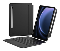 Inateck N0064, Folio, Samsung, Galaxy Tab S10 FE/S9 FE/S9, 27,9 cm (11"), BluetoothHülle für Samsung Galaxy Tab 11 zoll - QWERTZ - Bluetooth 5.3 - 500mAh - Schwarz