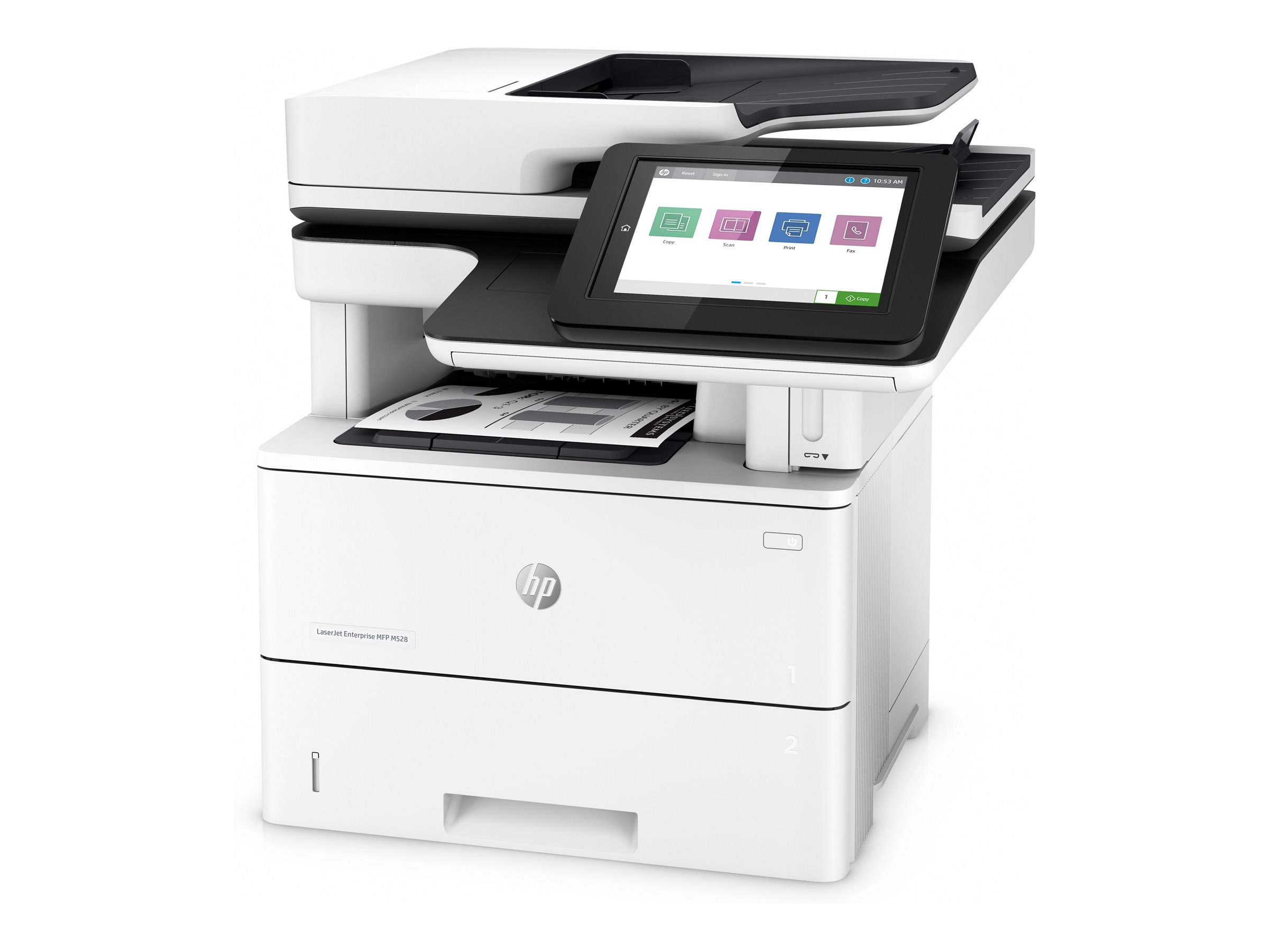 HP LaserJet Enterprise MFP M528f - Multifunktionsdrucker - s/w - Laser - Legal (216 x 356 mm)