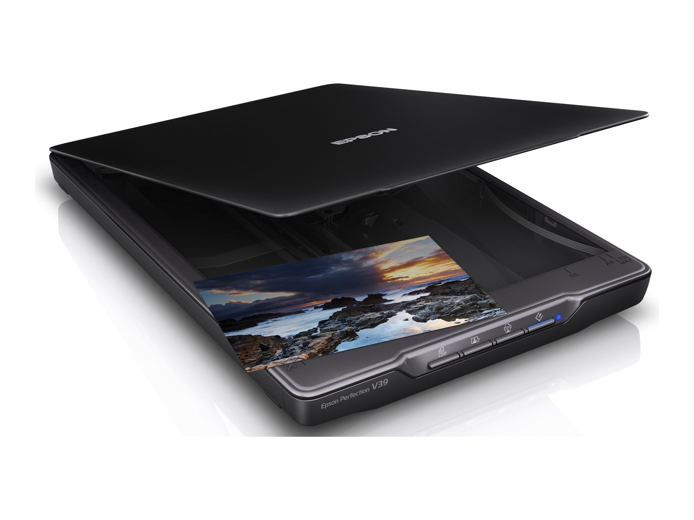 Epson Perfection V39II - Flachbettscanner - Kontaktbildsensor (CIS)A4/Letter - 4800 dpi x 4800 dpi - USB 2.0
