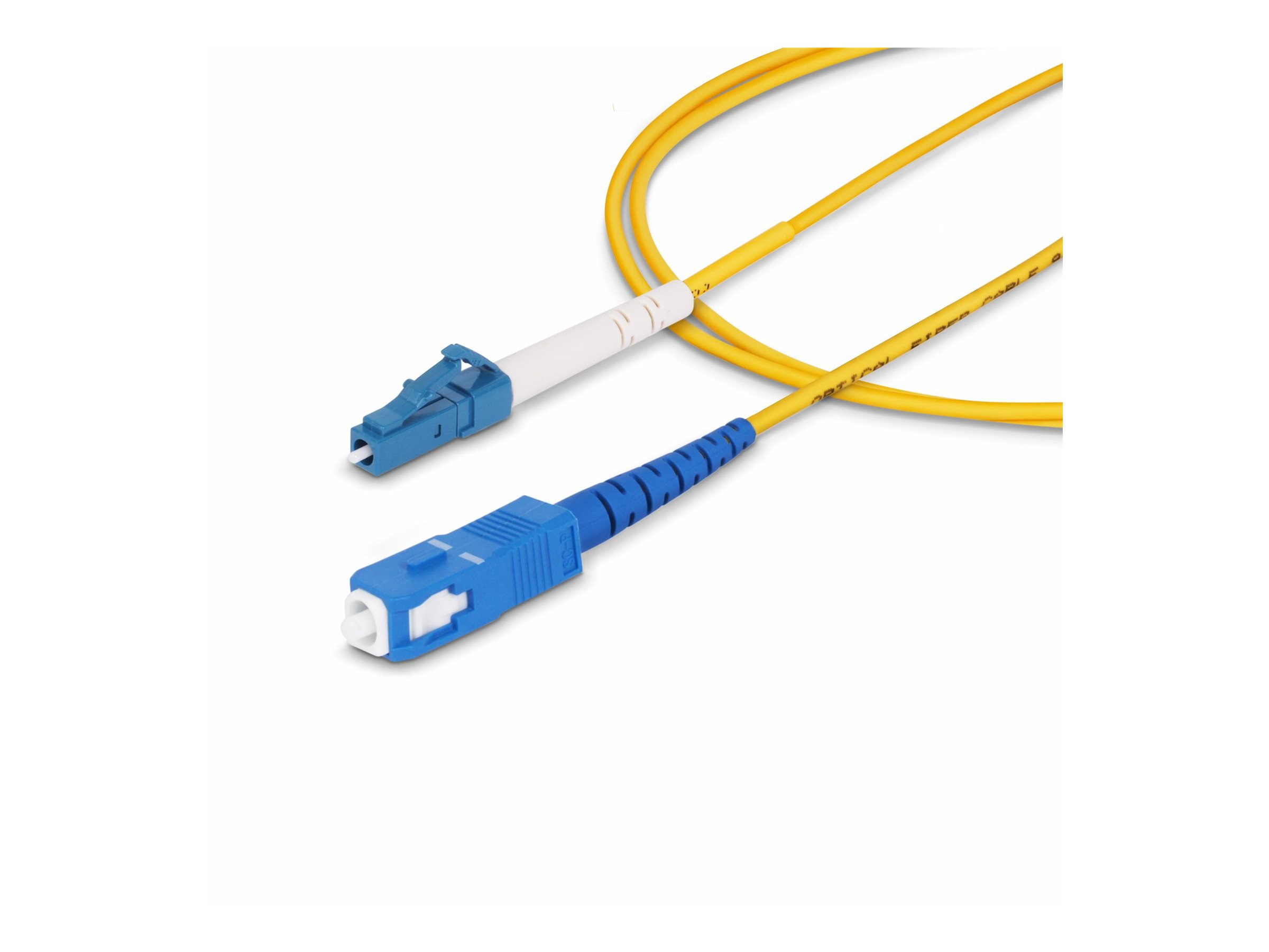 StarTech.com 1 Meter LWL Patchkabel LC SC (UPC)Singlemode OS2 - LSZH - Patch-Kabel - LC/UPC Einzelmodus (M) zu SC/UPC Einzelmodus (M) - 1 m - 1 m - 2 mm - Glasfaser - Simplex - 9/125 Mikrometer - OS1/