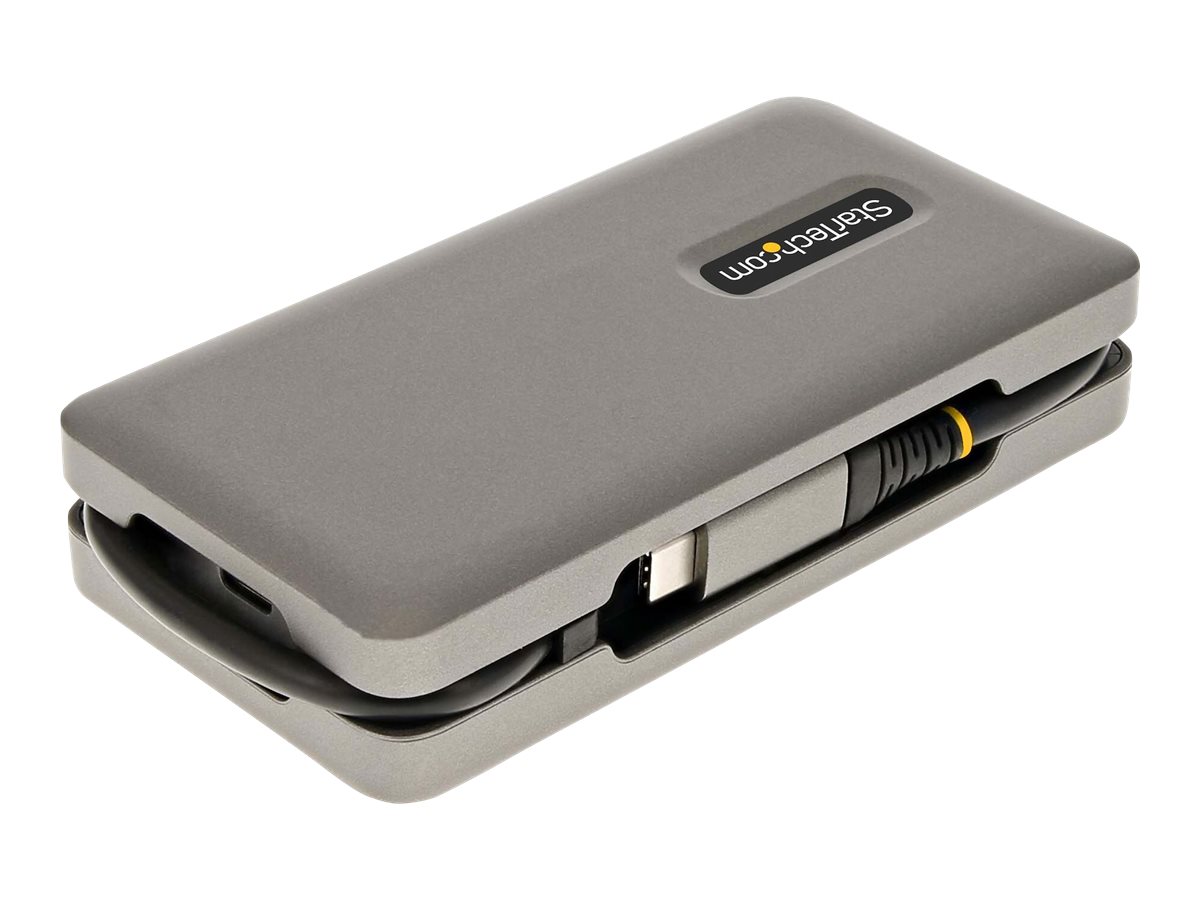 StarTech.com USB-C Multiport Adapter, VGA/4K60Hz HDMI - USBC Hub - 100W PD - Dockingstation - USB-C - VGA - HDMI - 1GbE - 16 Watt
