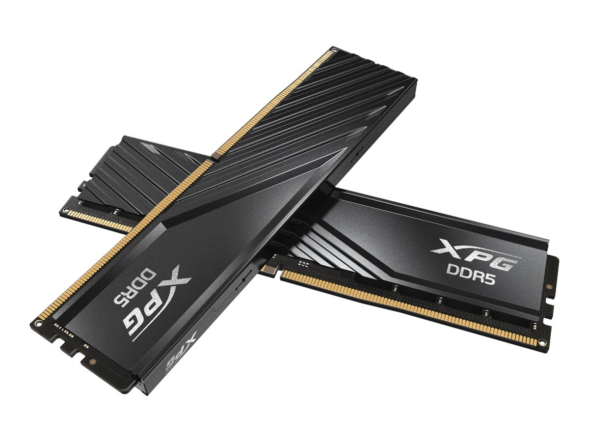 ADATA XPG LANCER BLADE - DDR5 - Kit - 32 GB: 2 x 16GB - DIMM 288-PIN - 6400 MT/s / PC5-25600 - CL32 - 1.1 - 1.4 V - ungepuffert - on-die ECC - Schwarz