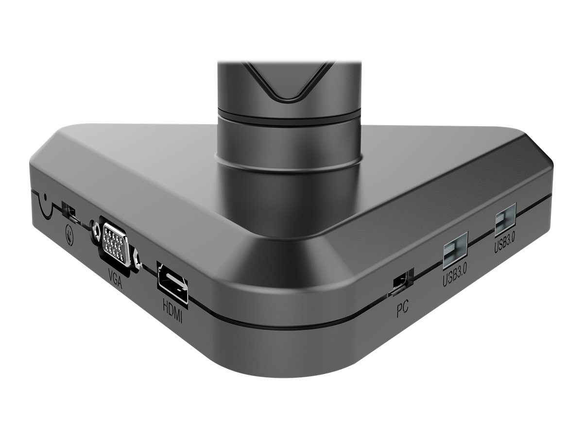 DIGITUS DA-90405 - Befestigungskit (Gelenkarm, Gasfeder, Docking Station, Klammerbasis) - für Monitor - Stahl, Aluminium, Kunststoff - Schwarz - Bildschirmgröße: 38.1-76.2 cm (15"-30")Tischmontage