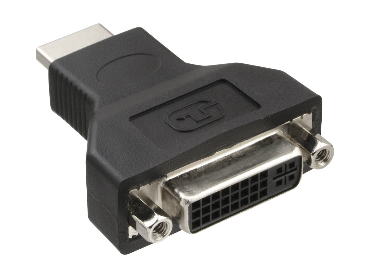InLine HDMI-DVI Adapter - HDMI Stecker auf DVI Buchseweiblich - Schwarz
