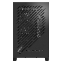 XPG VALOR AIR NANO MID-TOWER CHASSIS - Schwarz, Midi Tower, PC, Schwarz, micro ATX, Mini-ITX, SPCC, 17 cm357 x 220 x 436 mm - Schwarz - SPCC - Micro-ATX - Mini-ITX - Erweiterungssteckplätze 5