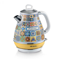 Ariete 2869/0P, 1,7 l, 2200 W, Blau, Gelb, Edelstahl, Wasserstandsanzeige, Überhitzungsschutz