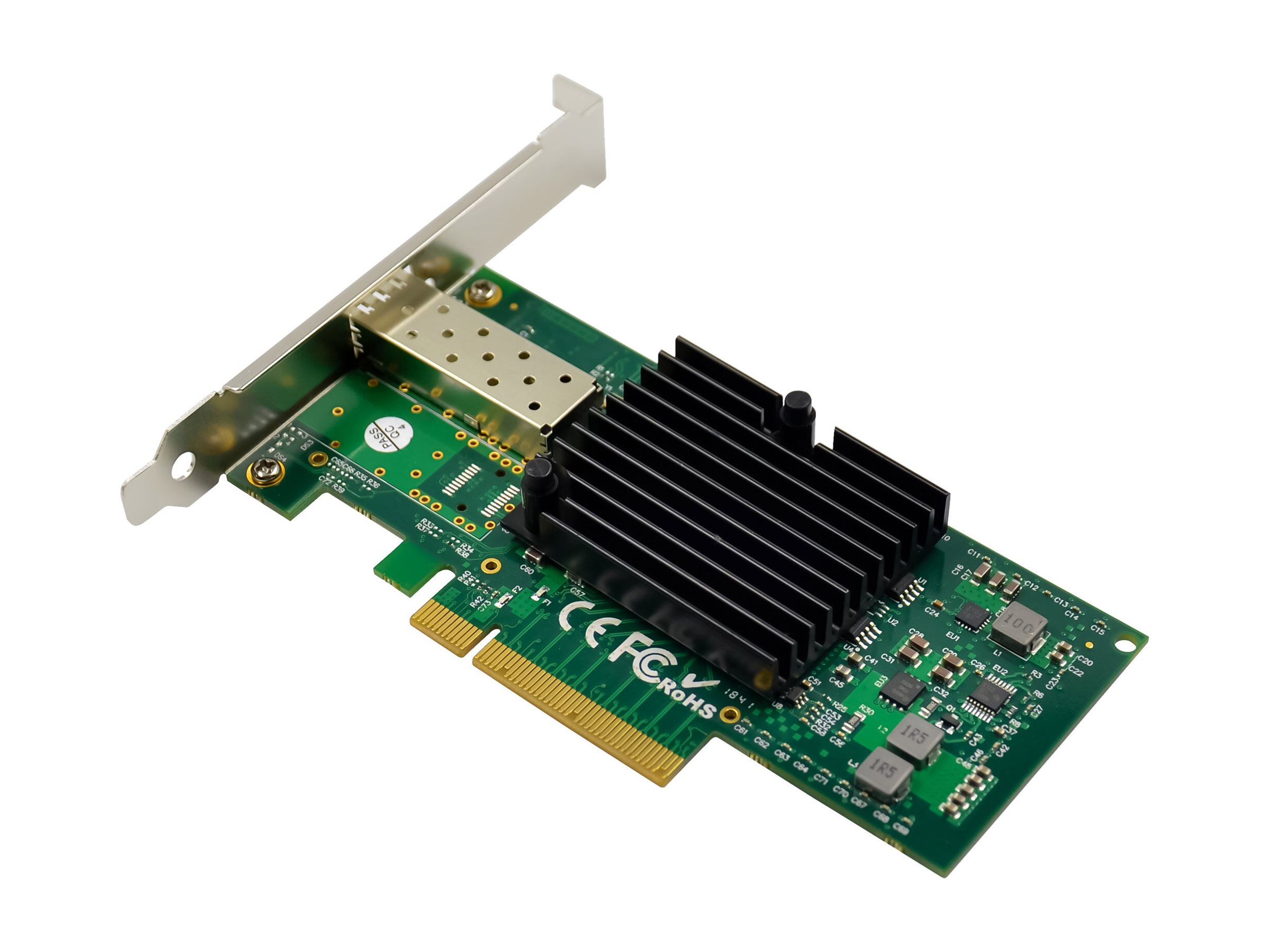 InLine 10-Gigabit Netzwerkkarte - 1x SFP+ - PCIe x810 Gigabit SFP+ x 1