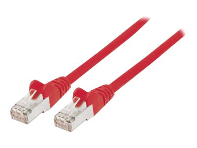 Intellinet Network Patch Cable, Cat6, 2m, Red, Copper, S/FTP, LSOH / LSZH, PVC, RJ45, Gold Plated Contacts, Snagless, Booted, , Polybag - Patch-Kabel - RJ-45 (M)zu RJ-45 (M) - 2 m - SFTP - PiMF - CAT