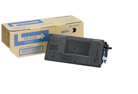 Kyocera TK 3100 - Schwarz - original - Tonerpatronefür ECOSYS M3040 - M3540; FS-2100 - 4200