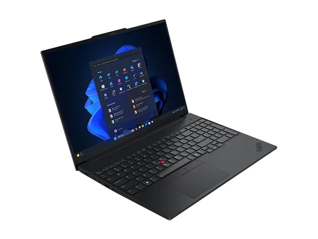 Lenovo ThinkPad E16 Gen 3 21SR - 180°-Scharnierdesign - Intel Core Ultra 7 255H - Win 11 Pro - Arc Graphics 140T - 32 GB RAM - 1 TB SSD TCG Opal Encryption 2, NVMe - 40.6 cm (16")IPS 2560 x 1600 (WQXG