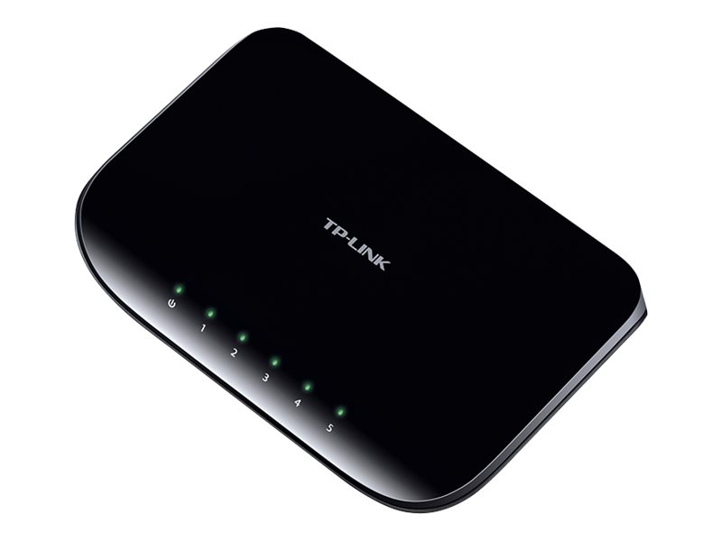 TP-LINK TL-SG1005D 5-Port Gigabit Desktop SwitchSwitch - 5 x 10/100/1000 - Desktop