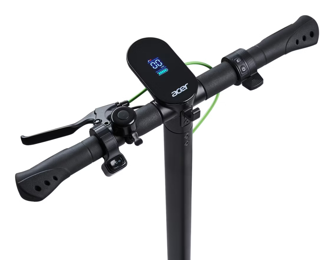 Acer ES Series 5 AES025, Klassischer Roller, Schwarz, 25 km/h, 120 kg, Unisex, 2 Rad/Räder120 kg Maximale Gewichtskapazität - 60 km Maximale Entfernung pro Ladung - LED-Display - Reflektor - 500 W - I Kopie