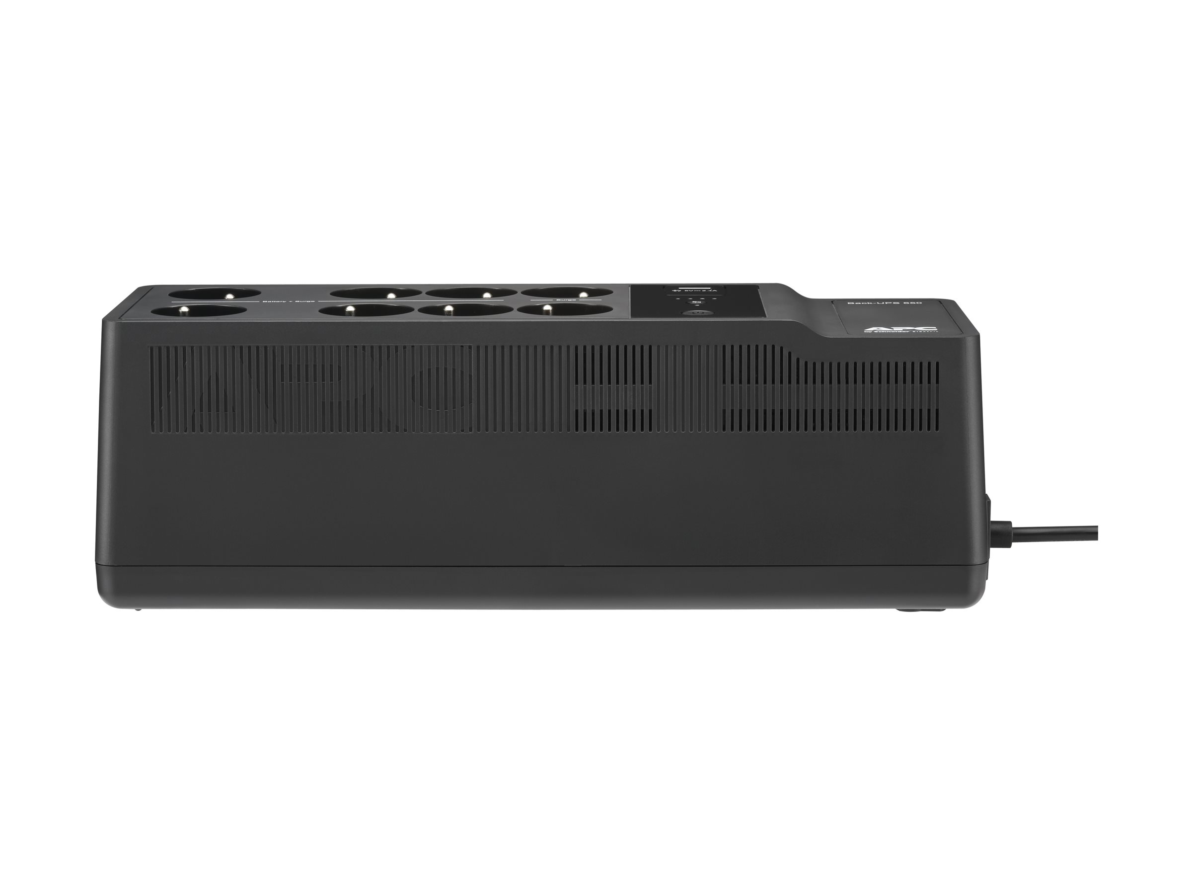 APC Back-UPS BE650G2-FR - USV - Wechselstrom220/230 V - 400 Watt - 650 VA - USB - Ausgangsanschlüsse: 8 - Frankreich - Belgien - Schwarz