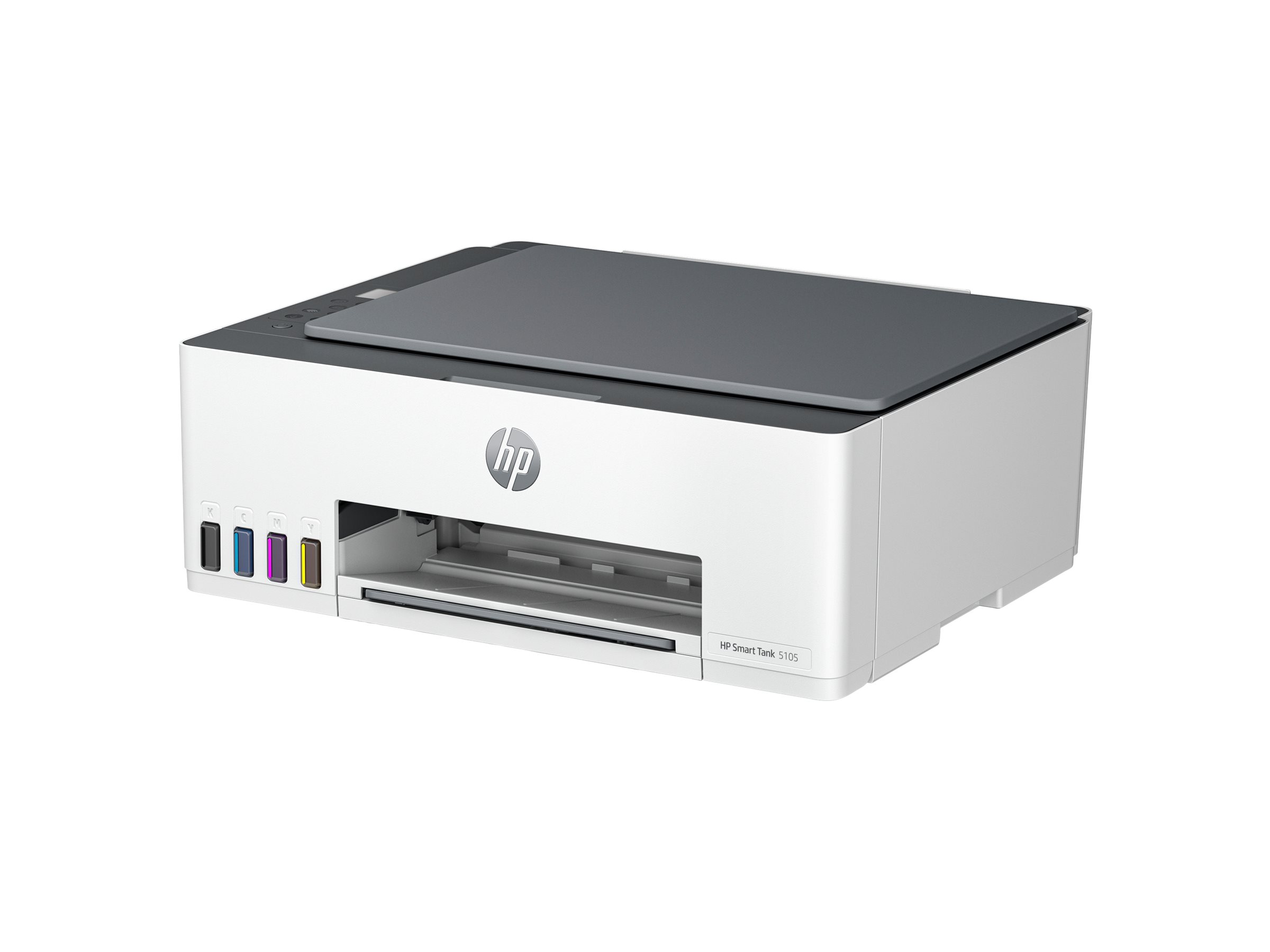 HP Smart Tank 5105 All-in-One - Multifunktionsdrucker - Farbe - Tintenstrahl - wiederbefüllbar - Legal (216 x 356 mm)(Original) - A4/Legal (Medien) - bis zu 10 Seiten/Min. (Kopieren) - bis zu 12 Seite