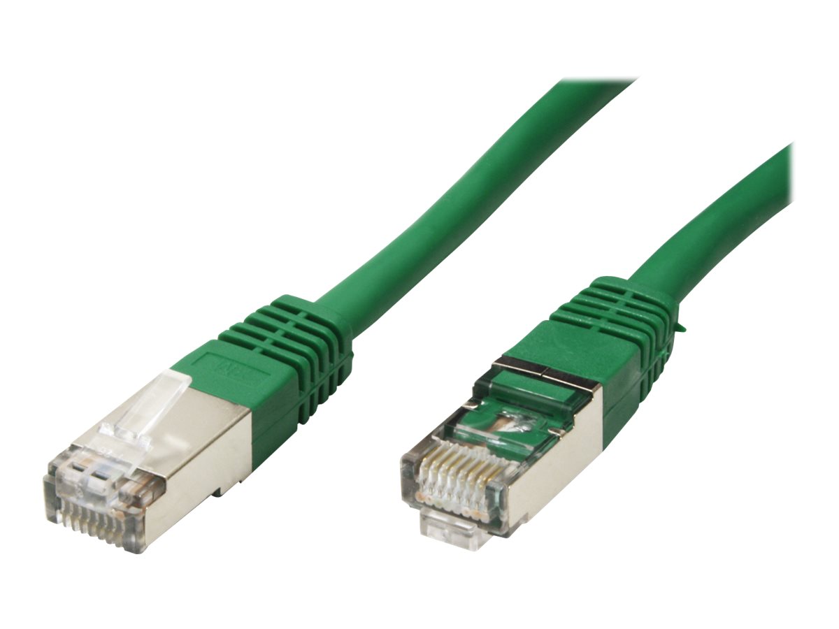 VALUE Patch-Kabel - RJ-45 (M) zu RJ-45 (M)1.5 m - SFTP - PiMF - CAT 6e - geformt - verseilt - grün