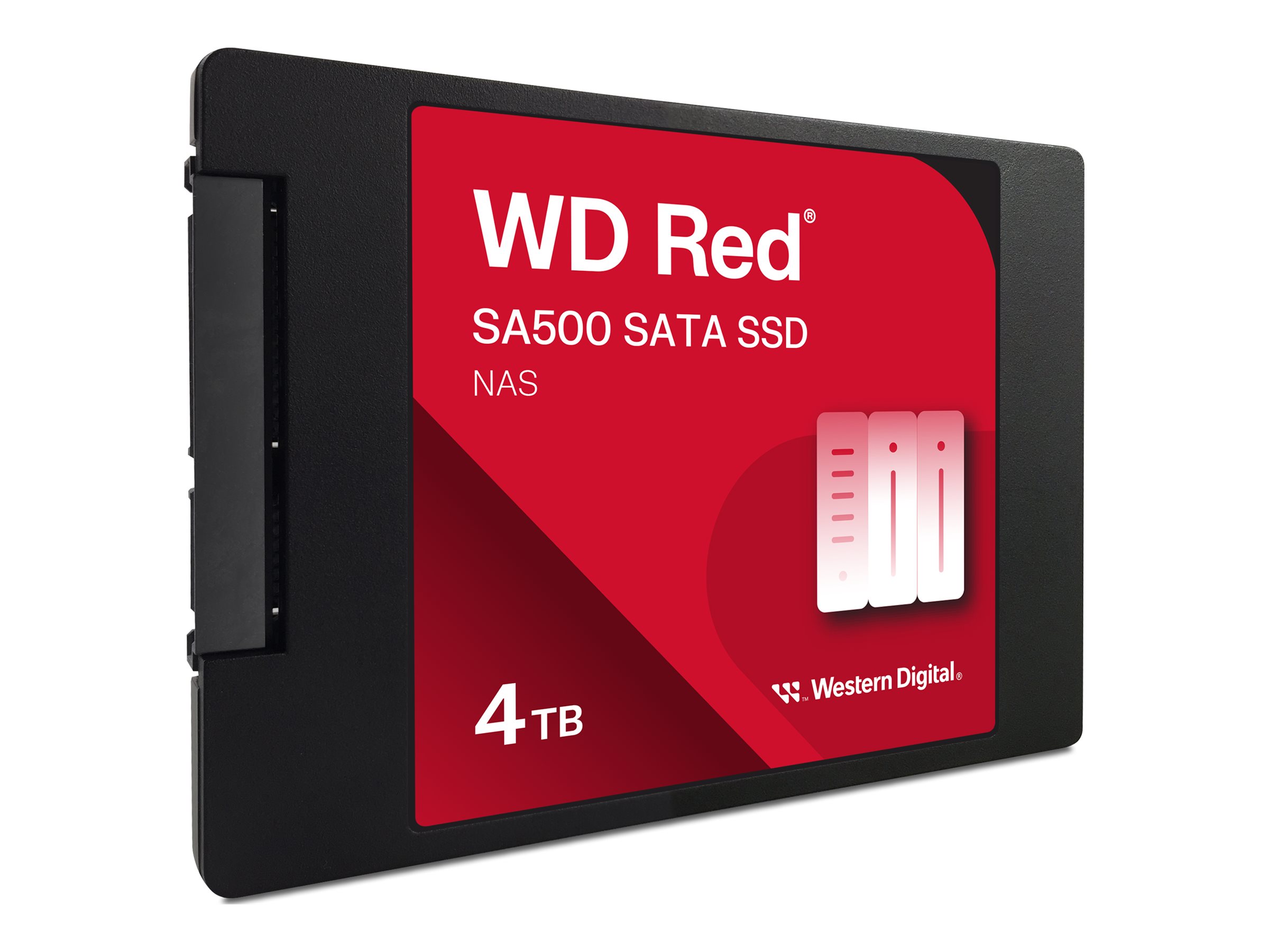 WD Red SA500 WDS400T2R0A - SSD - 4 TB - intern - 2.5" (6.4 cm)SATA 6Gb/s