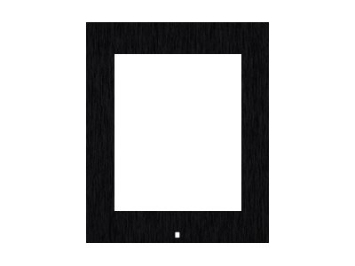 2N Telecommunications 2N - Befestigungsrahmen - Schwarz