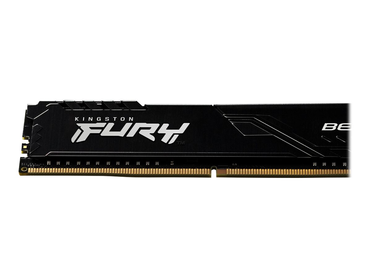 Kingston FURY Beast - DDR4 - Kit - 16 GB: 2 x8 GB - DIMM 288-PIN - 3200 MT/s / PC4-25600 - CL16 - 1.35 V - ungepuffert - non-ECC - Schwarz