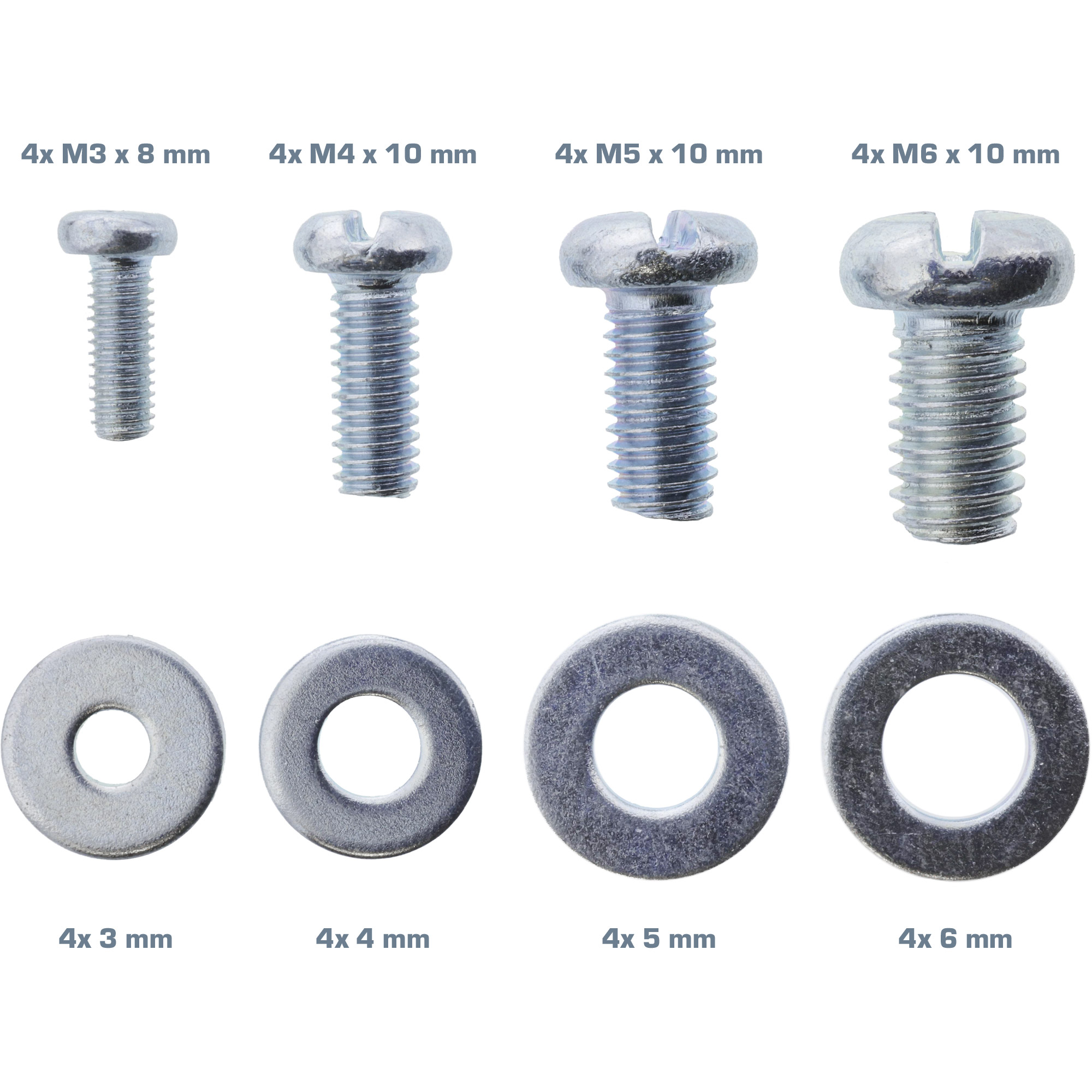 InLine Schraubenset für Beamer Halterung - 32-teiligbrackets