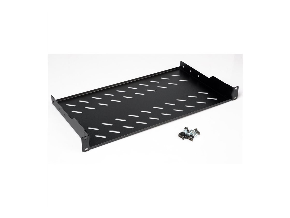 ROLINE Rack - Regal - 250 mm tief, Tragfähigkeit 15 kg - RAL 9005, Jet Black - 1U - 48.3 cm (19")für P/N: 26.21.0231 - 26.21.0237 - 26.21.0282 - 26.21.0283 - 26.21.0284 - 26.21.0285 - 26.21.0286