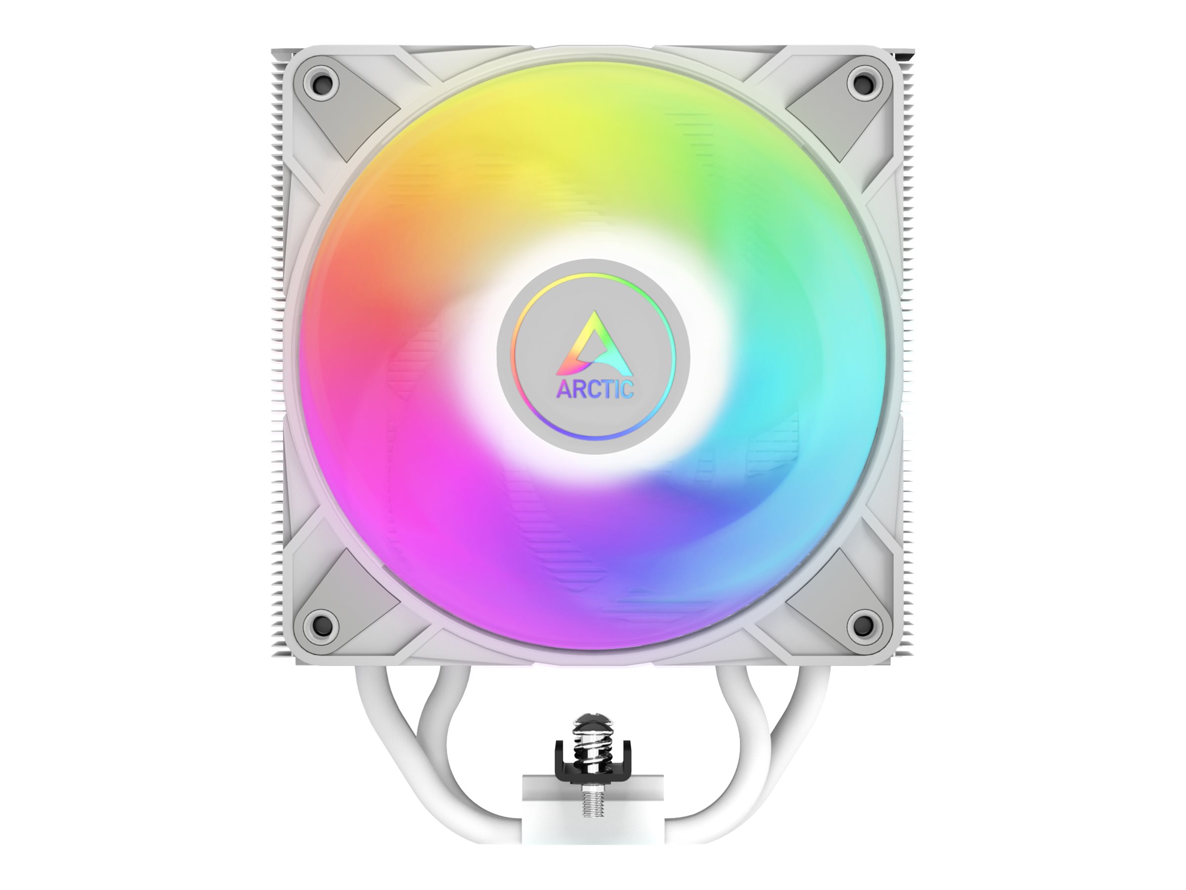 Arctic Freezer 36 A-RGB - Prozessor-Luftkühler - multi compatible - (für: AM4, LGA1700, AM5, LGA1851)Kupfer-Heatpipes mit Aluminium-Kühlrippen - 120 mm - weiß