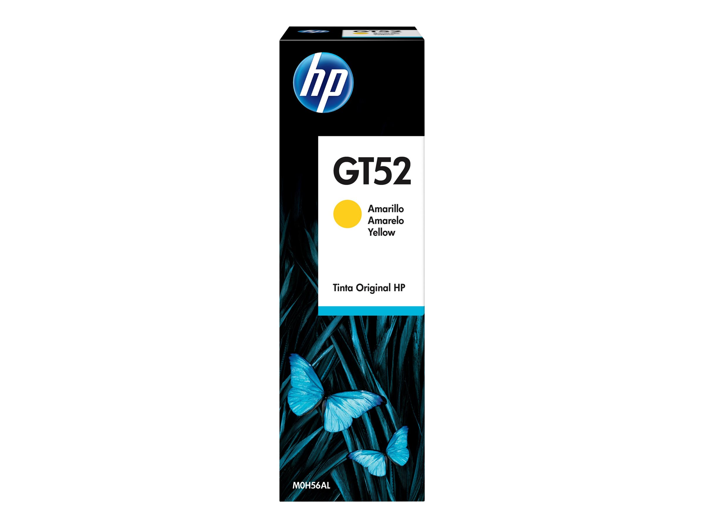 HP GT52 - Gelb - original - Nachfülltinte - fürDeskjet GT 58XX; Ink Tank 11X - 31X; Smart Tank 500 - 51X - 530 - 6001 - 615 - 70XX - 73XX - 76XX