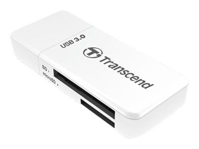 Transcend RDF5 - Kartenleser (microSD, SDHCmicroSDHC - SDXC - microSDXC - SDHC UHS-I - SDXC UHS-I - microSDHC UHS-I - microSDXC UHS-I) - USB 3.0