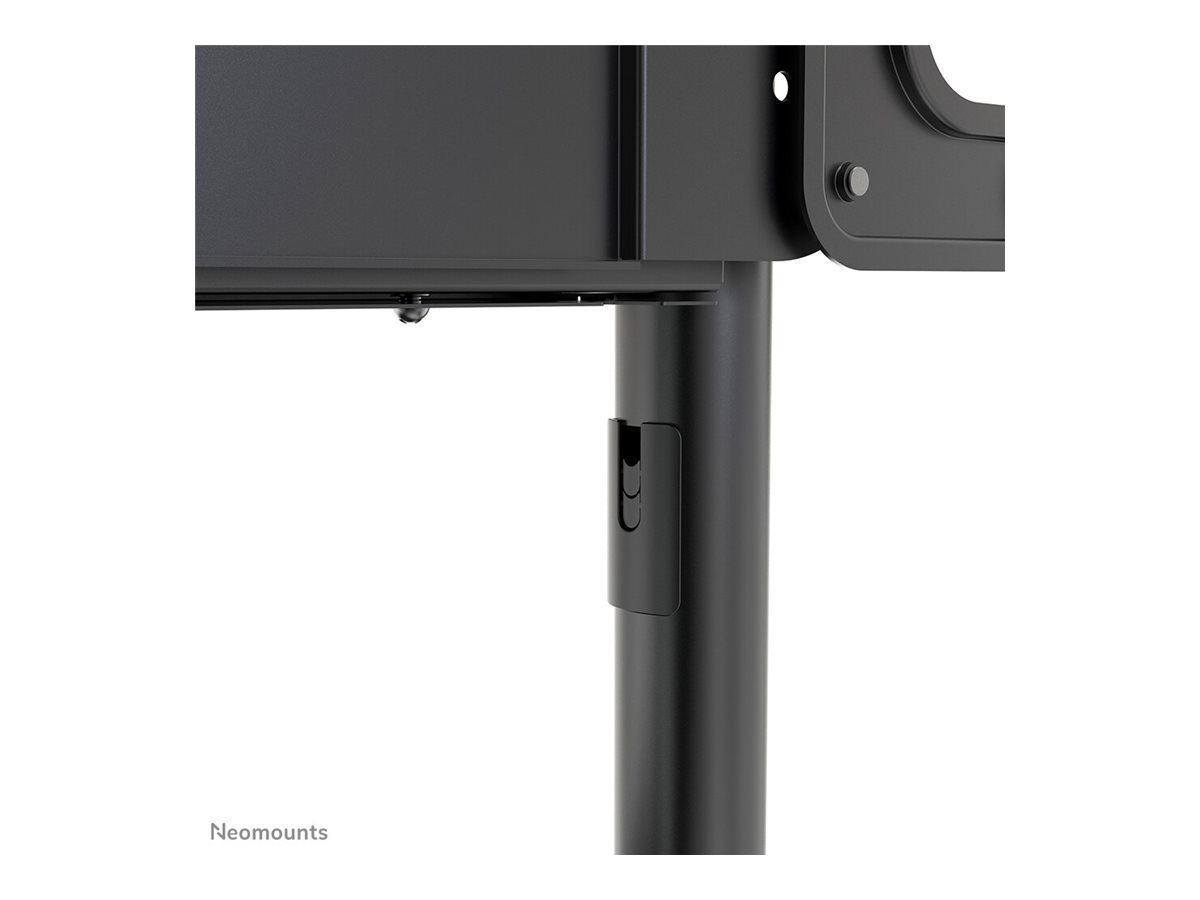 Neomounts NS-M1250BLACK TV-Trolley 37-70" - drehbar, Schwarz, Stahl, 70 kg, 94 cm (37"), 177,8 cm (70"), 200 x 200,300 x 300,350 x 350,400 x 200,400 x 300,400 x 400,600 x 200,600 x 400NS-M1250BLACK TV