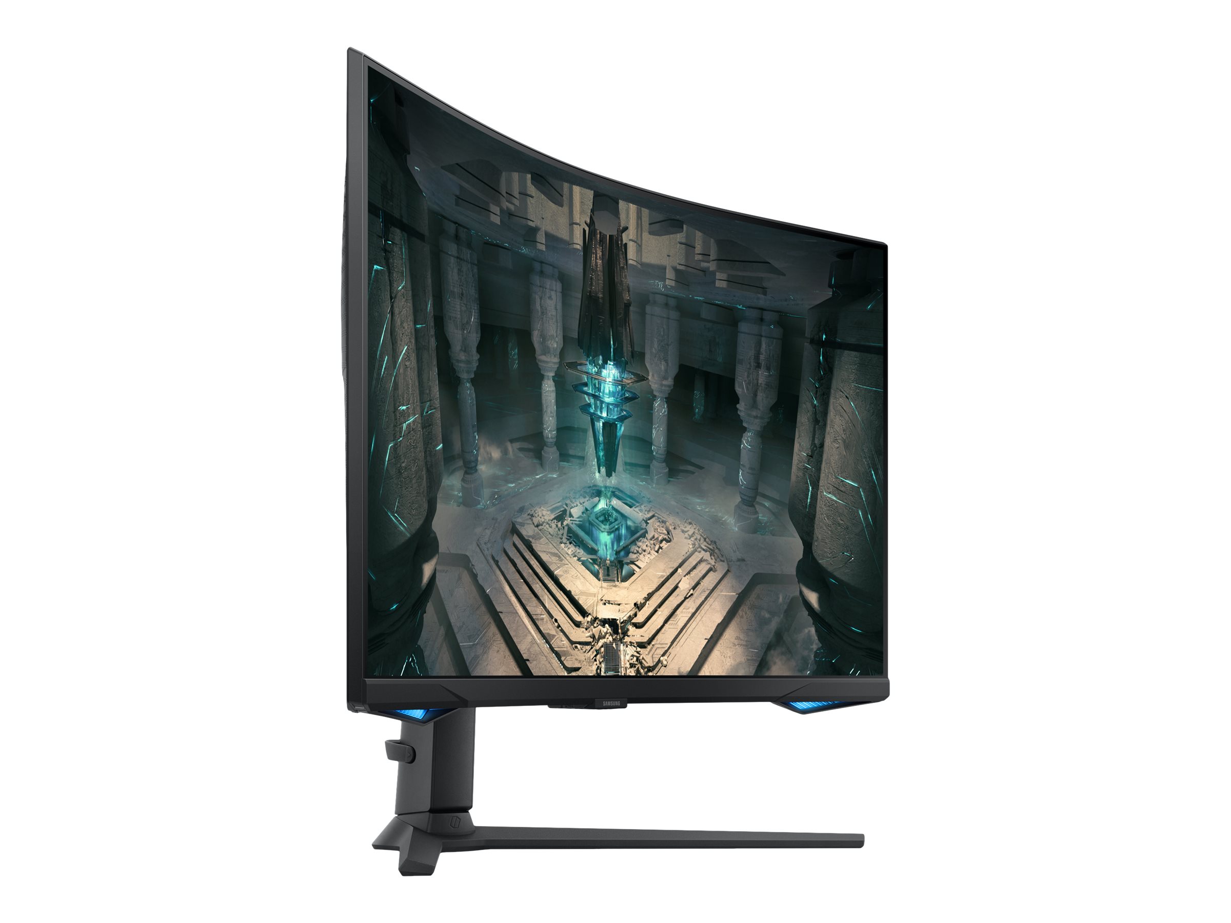 Samsung Odyssey G6 S32BG650EU - G65B Series - LCD-Monitor - Smart - Gaming - gebogen - 81.3 cm (32")2560 x 1440 QHD @ 240 Hz - VA - 350 cd/m² - 2500:1 - DisplayHDR 600 - 1 ms - 2xHDMI - DisplayPort -