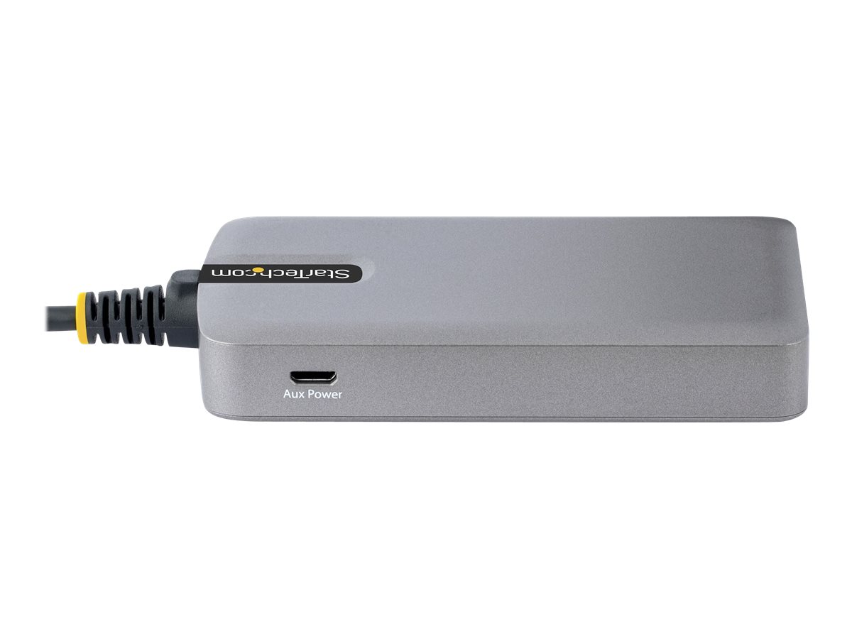 StarTech.com 4 Port USB C Hub - USB C auf 4xUSB-A 5Gbit/s Hub - Mini Hub - Hub - 4 x USB 3.2 Gen 1 + 1 x micro-USB - Desktop