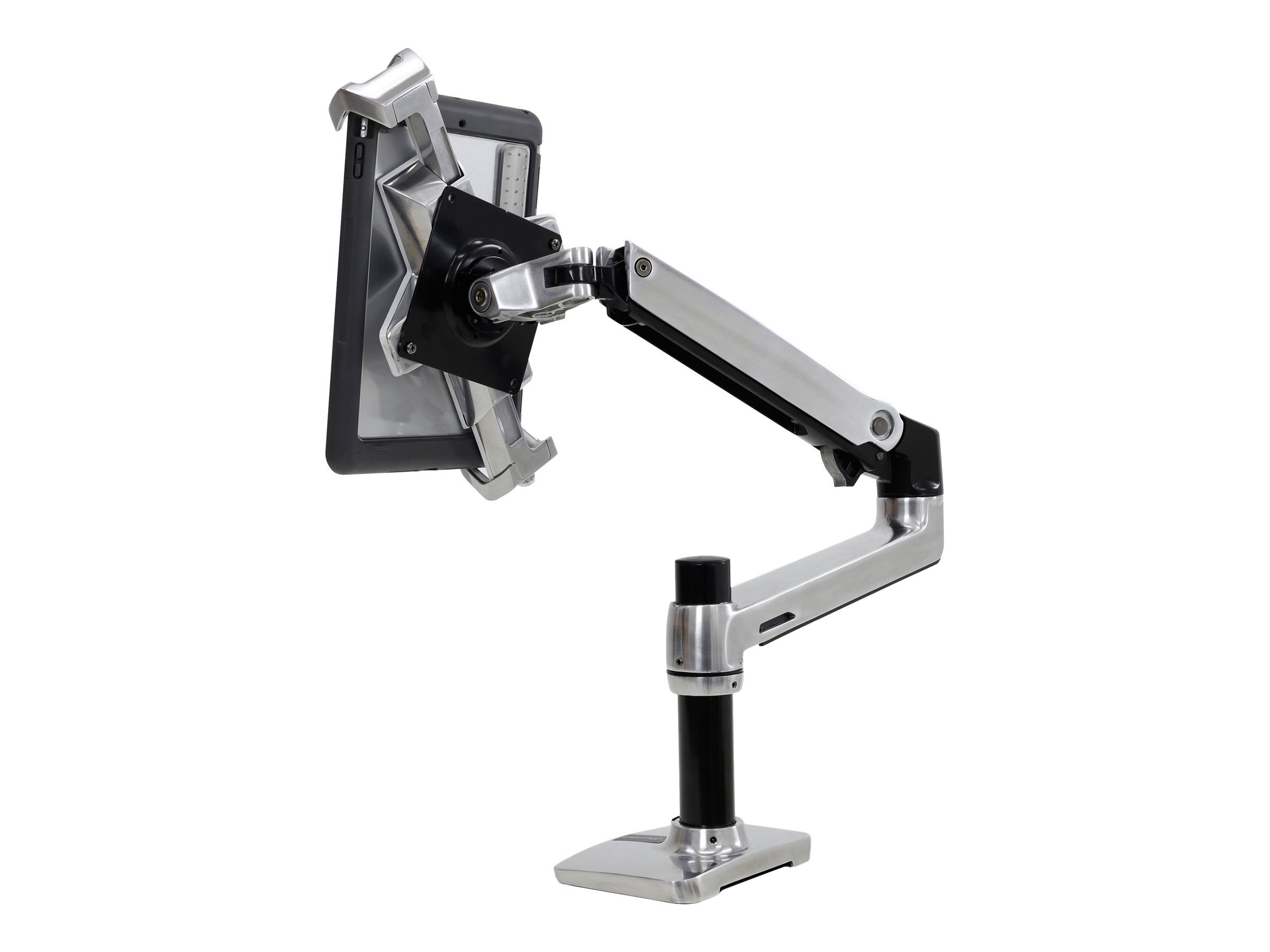 Ergotron Montagekomponente (Montage) - für Tablett - verriegelbar - Metall, composite - Bildschirmgröße: 20.1-33 cm (7.9"-13")Armmontage - für Ergotron NX