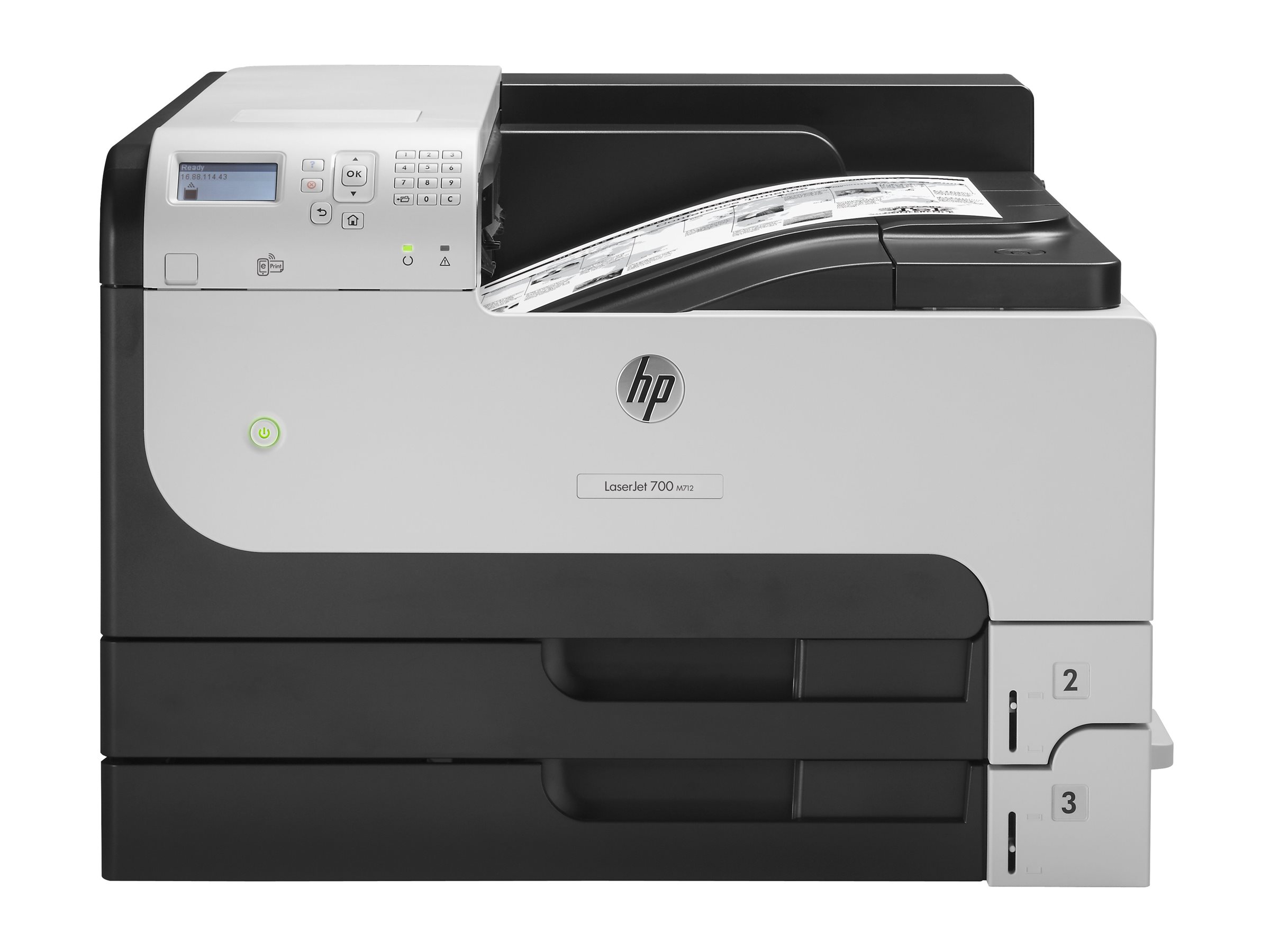 HP LaserJet Enterprise 700 Printer M712dn - Druckers/w - Duplex - Laser - A3/Ledger - 1200 dpi - bis zu 41 Seiten/Min. - Kapazität: 600 Blätter - USB - Gigabit LAN - USB-Host
