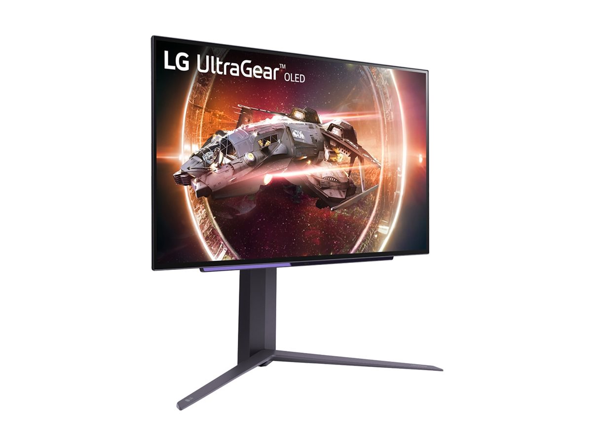 LG UltraGear 27GS95QE-B - OLED-Monitor - Gaming - 68.6 cm (27")(26.5" sichtbar) - 2560 x 1440 QHD @ 240 Hz - 1000 cd/m² - 1500000:1 - DisplayHDR 400 True Black - 0.03 ms - 2xHDMI - DisplayPort