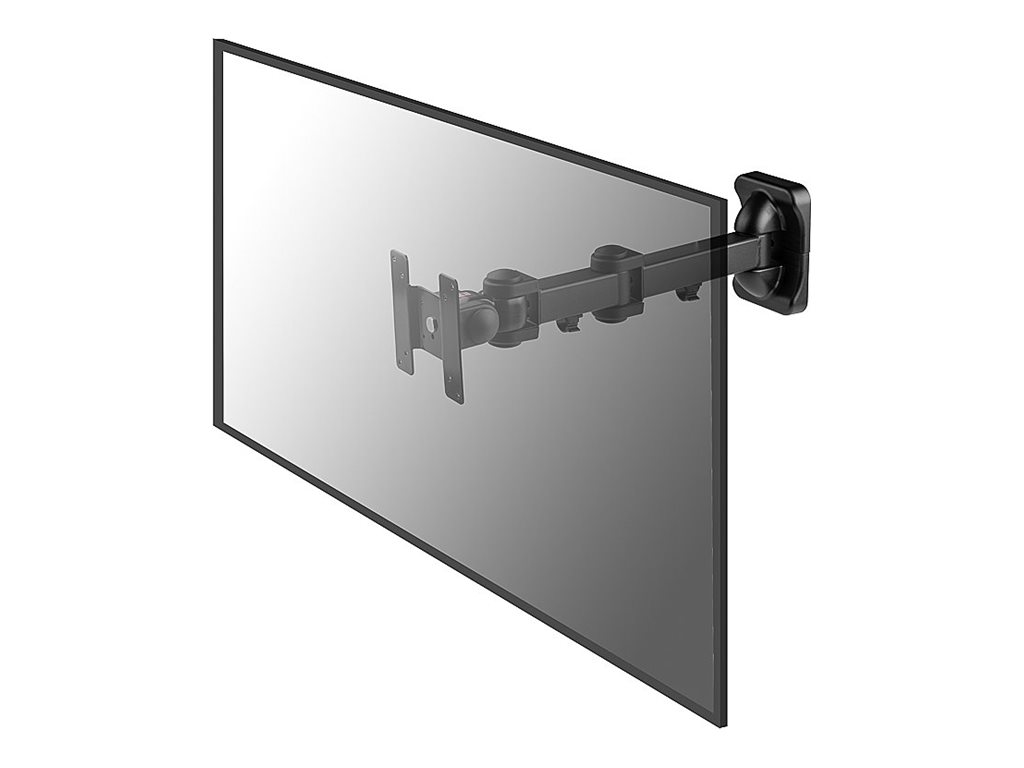 Lindy LCD Multi Joint Wall Bracket - Befestigungskit (Wandbefestigung, 3 Gelenkarme)für LCD-Display - Schwarz