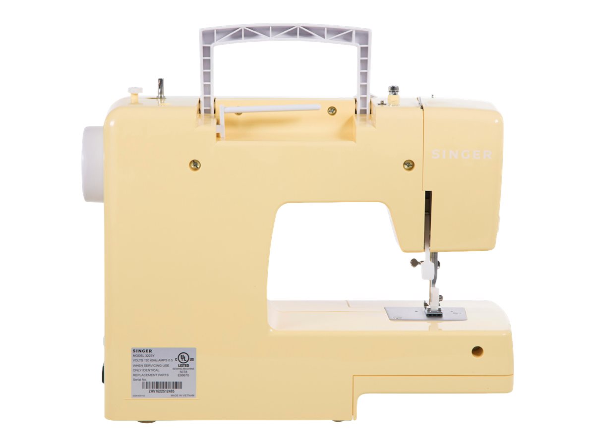 Singer 3223Y - Nähmaschine - 23 Stiche - 1 vier-SchrittKnopfloch - Gelb