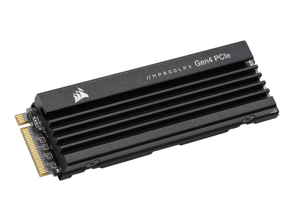 Corsair MP600 PRO LPX - SSD - 2 TB - intern - M.2 2280 - PCIe 4.0 x4 (NVMe)256-Bit-AES - integrierter Kühlkörper